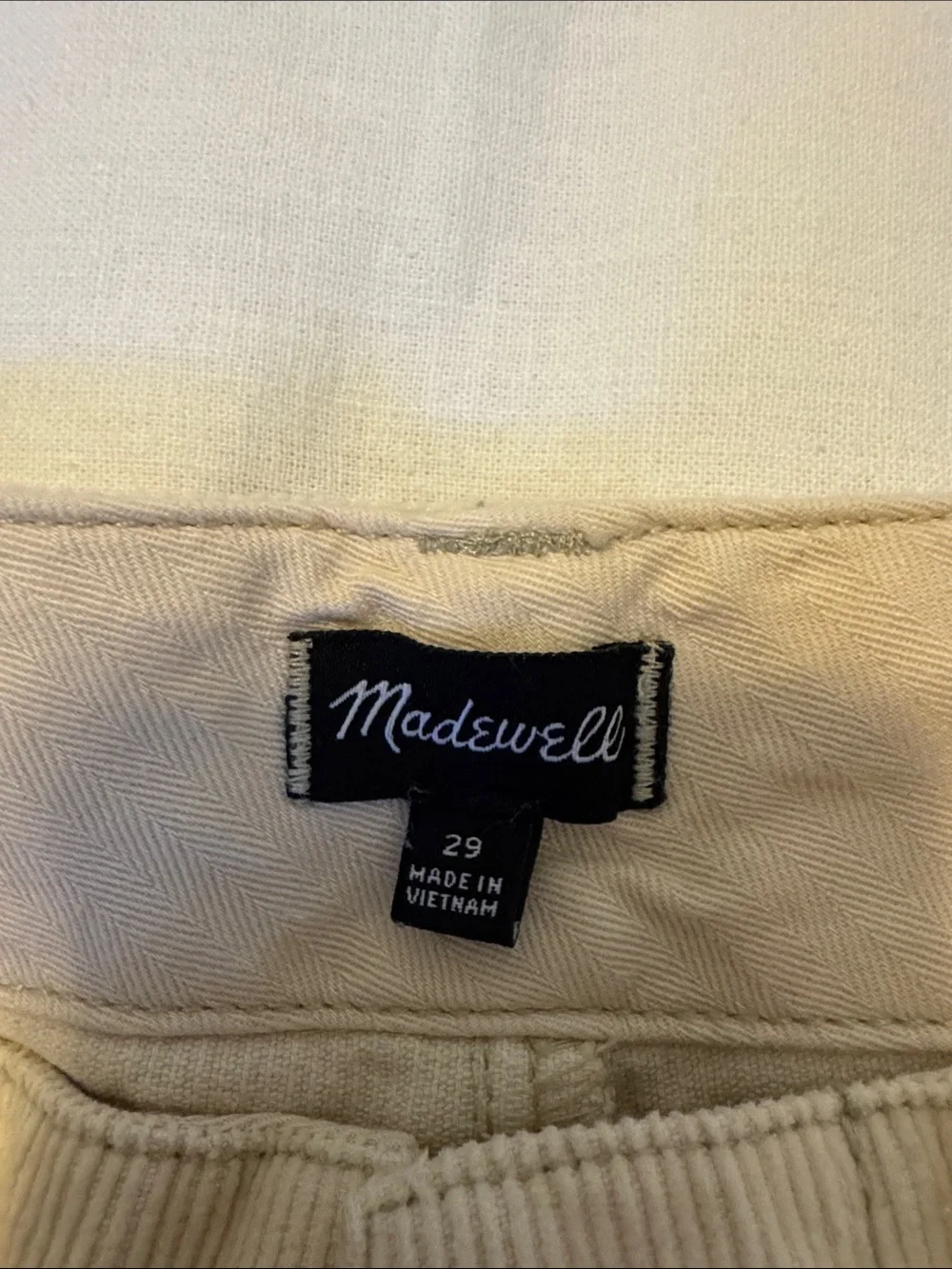 Madewell classic straight
